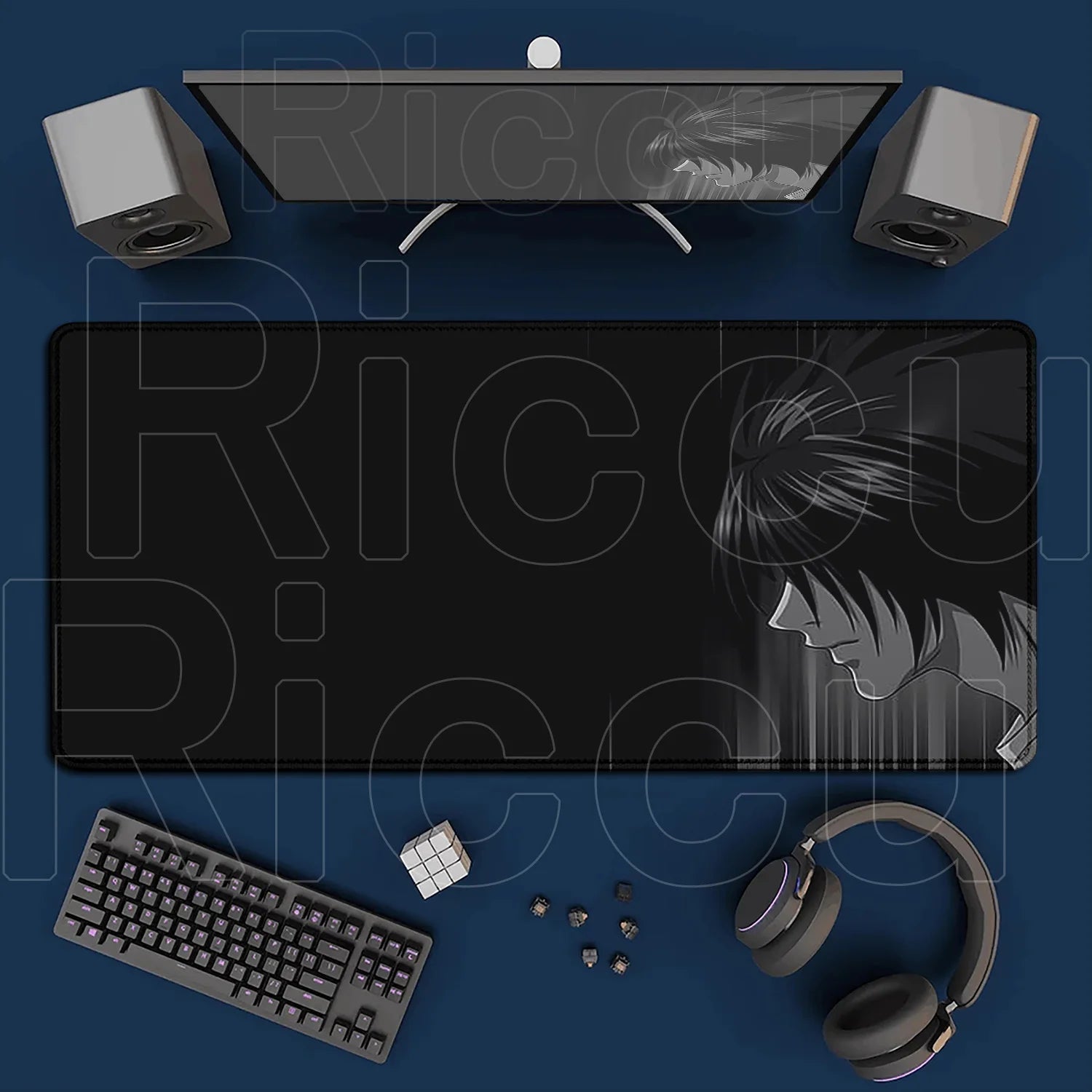 HD Printing New DEATH NOTE Mousepad Large Anime Mouse Pad XXL Oversized Gaming Keyboard Laptop Desk Mats PC Computer Accessories