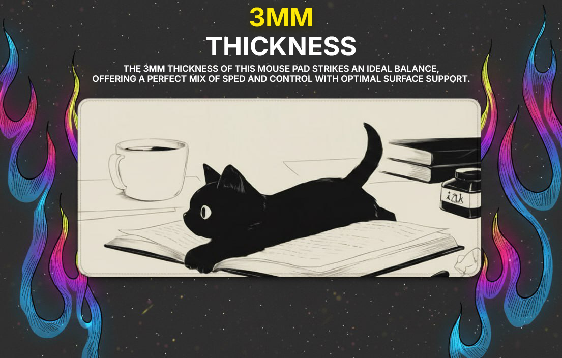 New Original Mouse Pad Anime Cute Cat Mousepad 400x700mm Large Keyboard Mats Kawaii Desk Mat Company Desk Pad for Gift Mousepads
