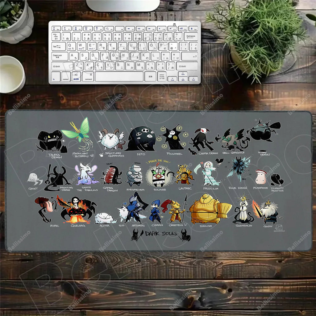Mouse Pad Gamer Custom MousePads keyboard Dark Souls Anti-slip Carpet Laptop Soft Office Mouse Mat Decoration Desktop Mouse Pad