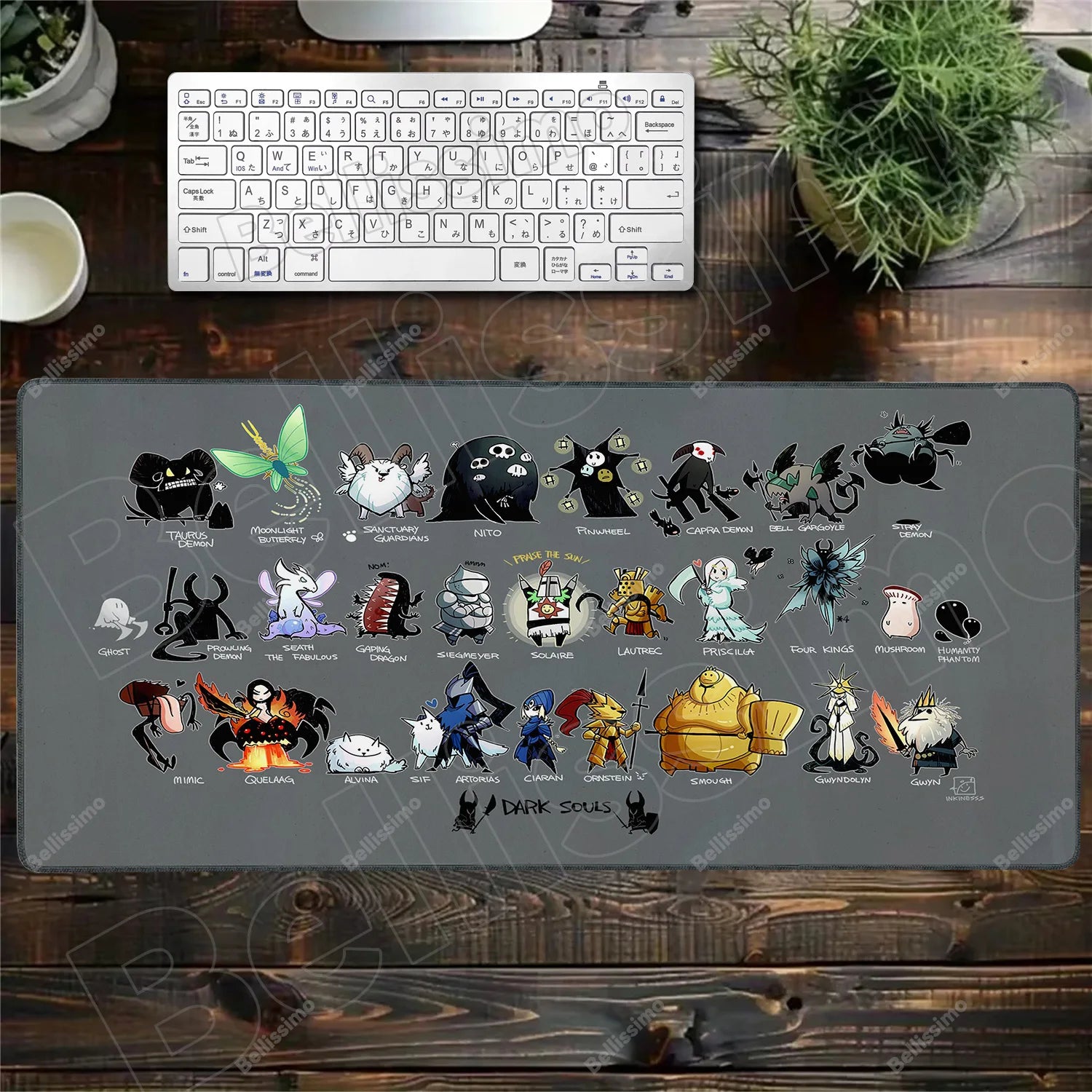 Mouse Pad Gamer Custom MousePads keyboard Dark Souls Anti-slip Carpet Laptop Soft Office Mouse Mat Decoration Desktop Mouse Pad
