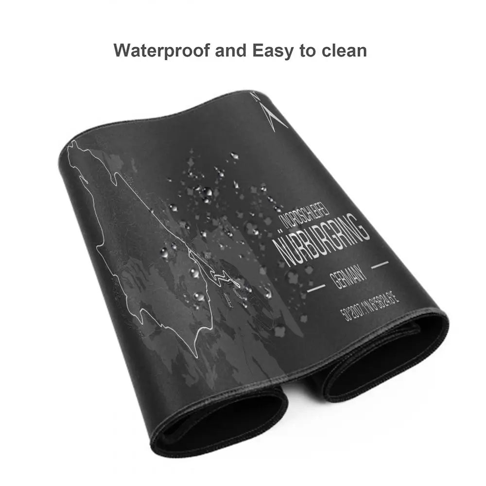 Formula 1 Racing Circuit Mouse Pad Desk Mouse Pad Cute HD Desk Pad Extended Gaming Keyboard Mats Large XXL Gamer Mousepad 90x40