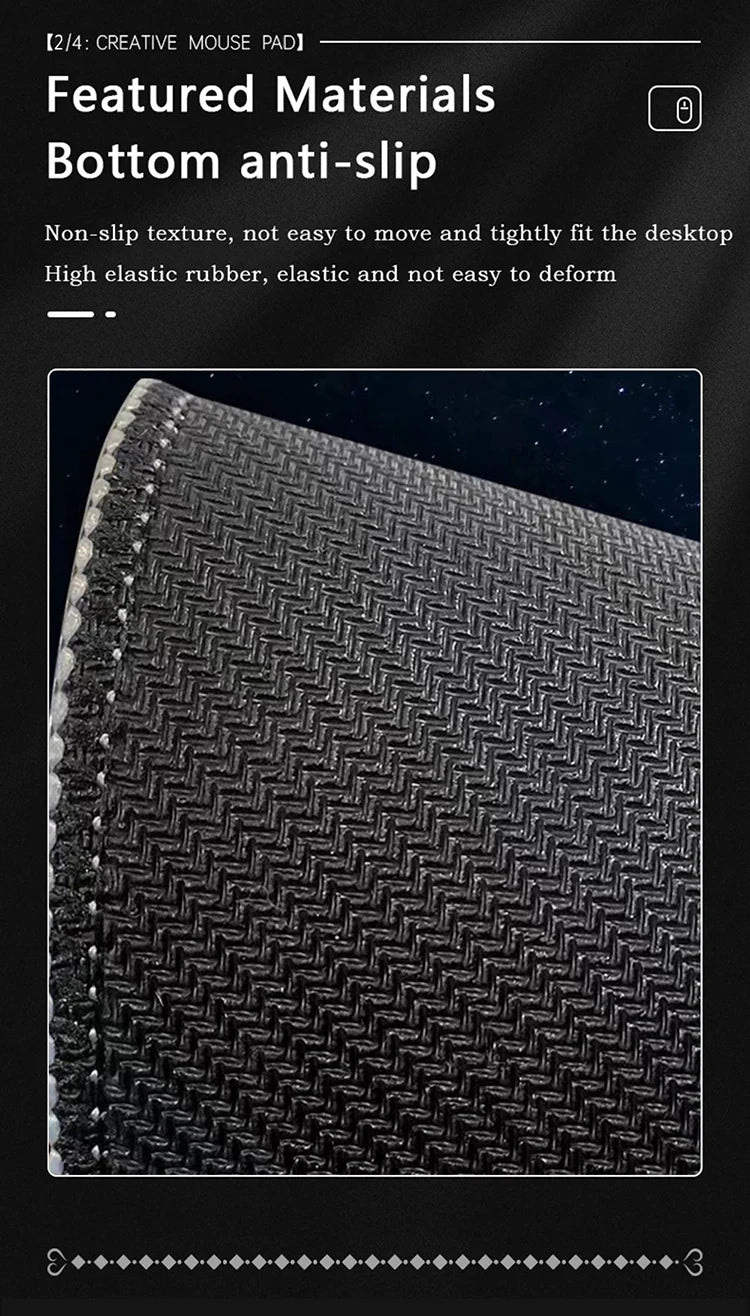 Japanese Ghost samurai gaming Mouse Pad Desk Mat rubber anti-slip Durable desk accessories Keyboard desktop pads maus pad rug