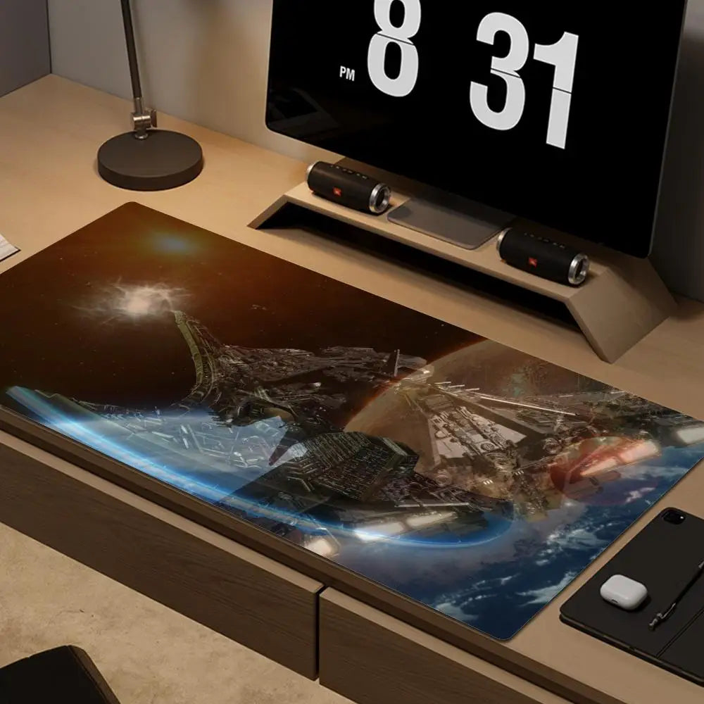 900x400mm Stargate Mouse Pad Fashion Laptop XXL Computer Mouse Mat Gaming Mousepad HD Large XL Gamer Desk Keyboard Play Mat Cool