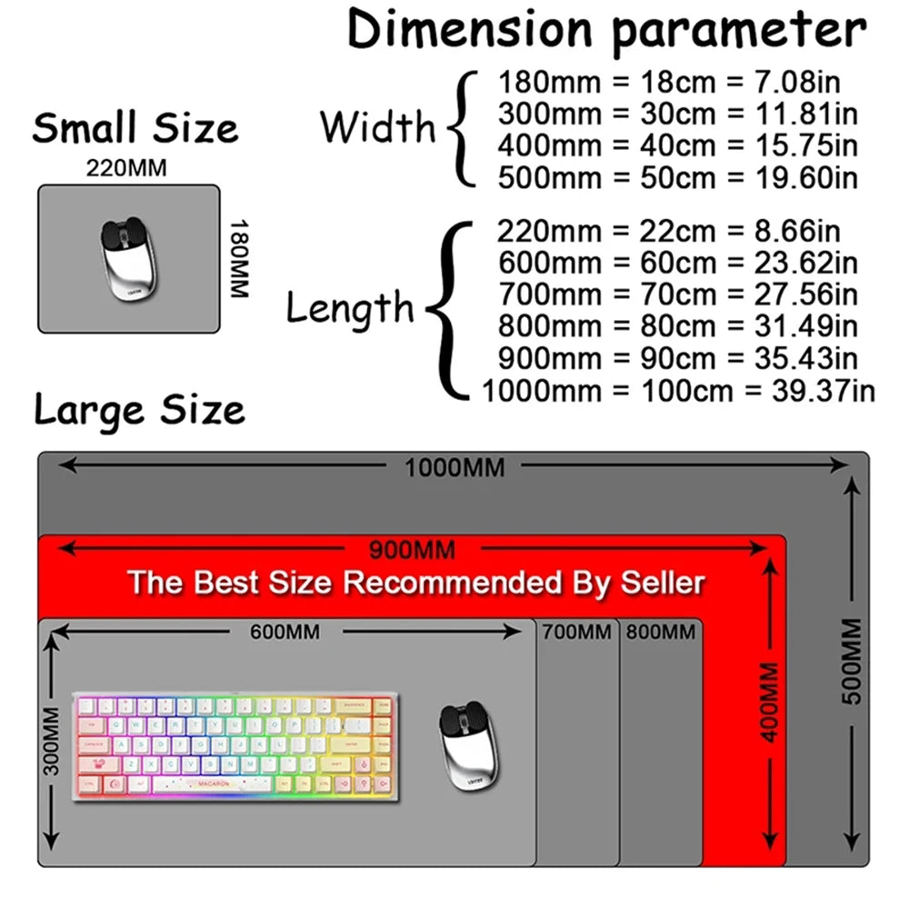 Mouse Pad Gamer Custom MousePads keyboard Dark Souls Anti-slip Carpet Laptop Soft Office Mouse Mat Decoration Desktop Mouse Pad