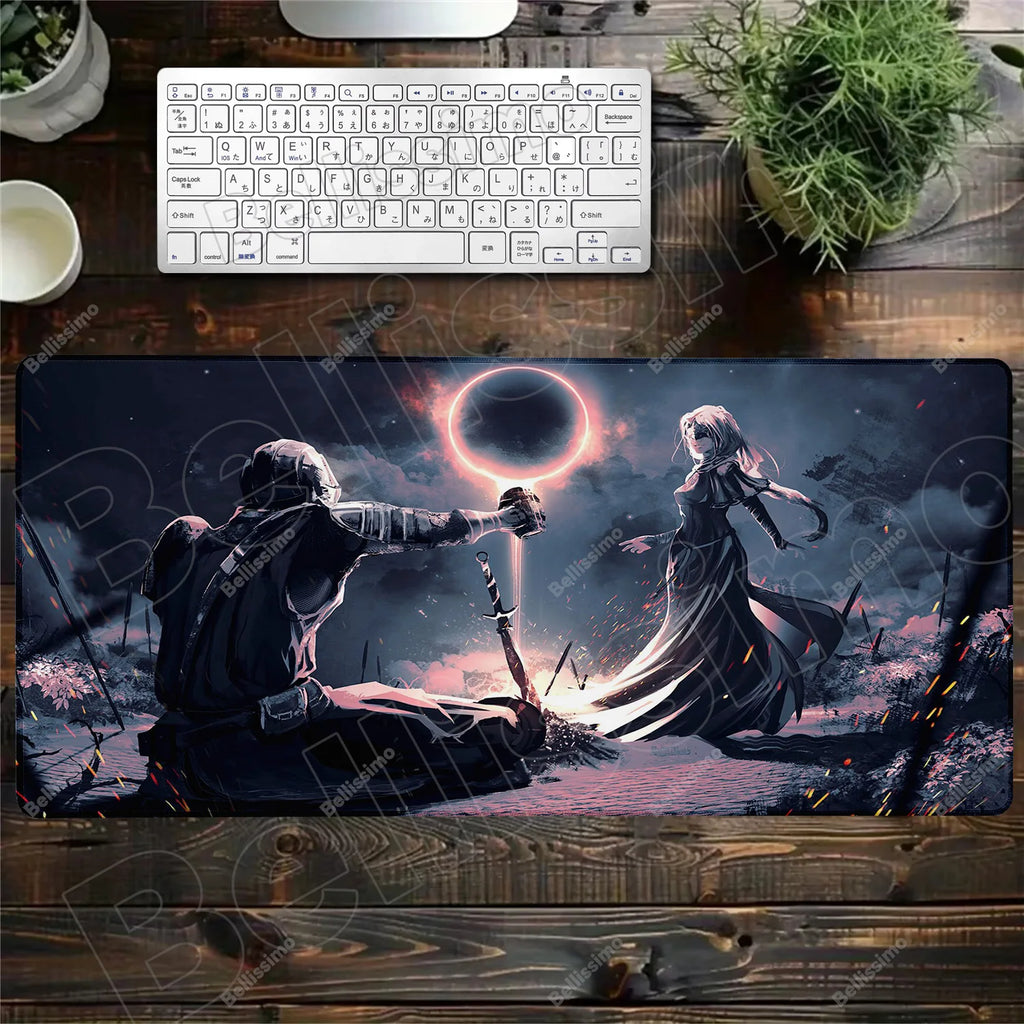 Mouse Pad Gamer Custom MousePads keyboard Dark Souls Anti-slip Carpet Laptop Soft Office Mouse Mat Decoration Desktop Mouse Pad
