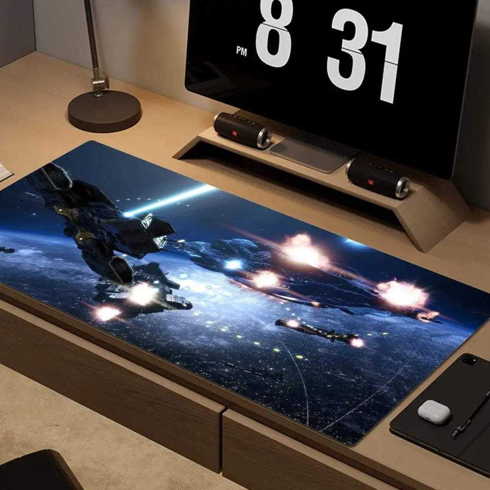 900x400mm Stargate Mouse Pad Fashion Laptop XXL Computer Mouse Mat Gaming Mousepad HD Large XL Gamer Desk Keyboard Play Mat Cool