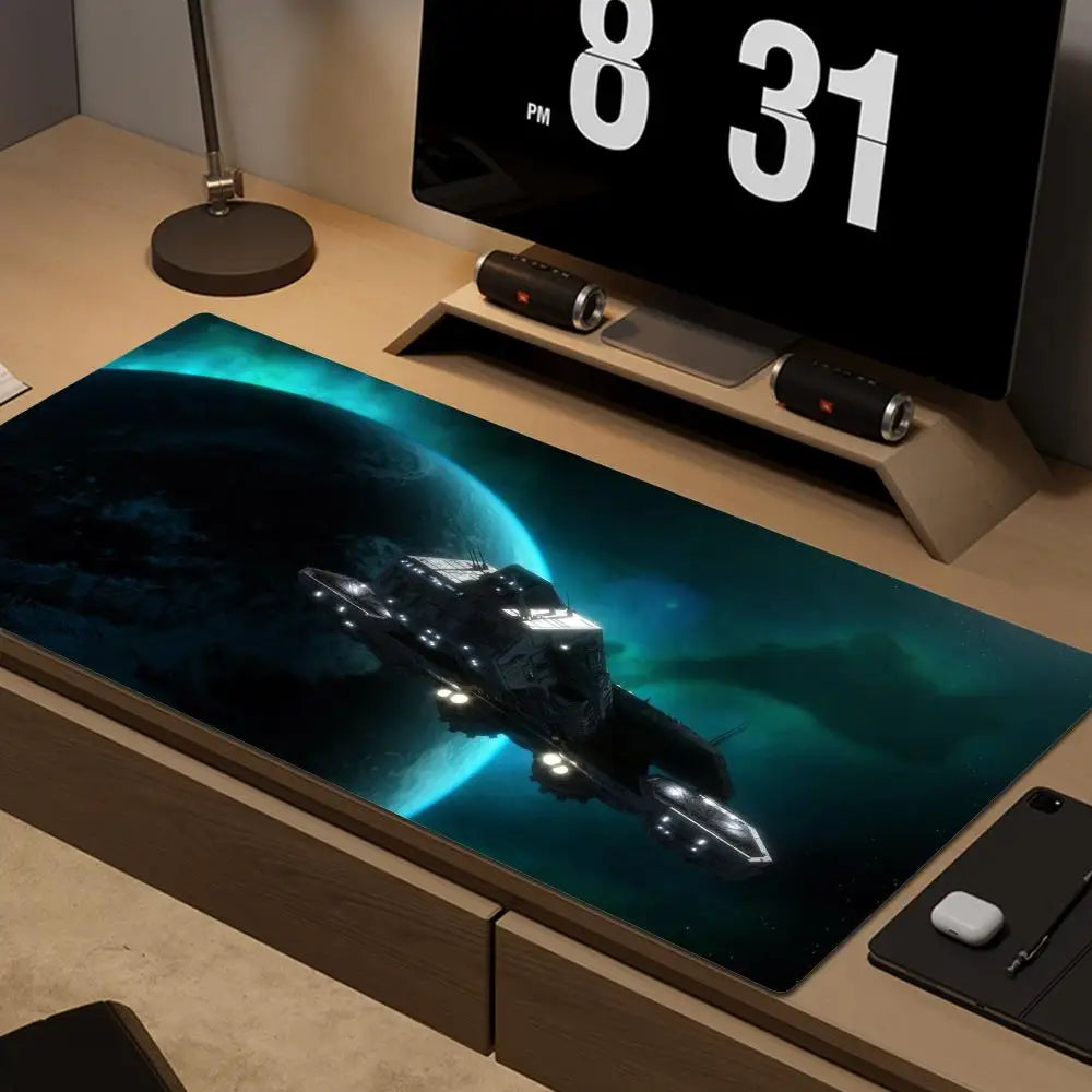 900x400mm Stargate Mouse Pad Fashion Laptop XXL Computer Mouse Mat Gaming Mousepad HD Large XL Gamer Desk Keyboard Play Mat Cool