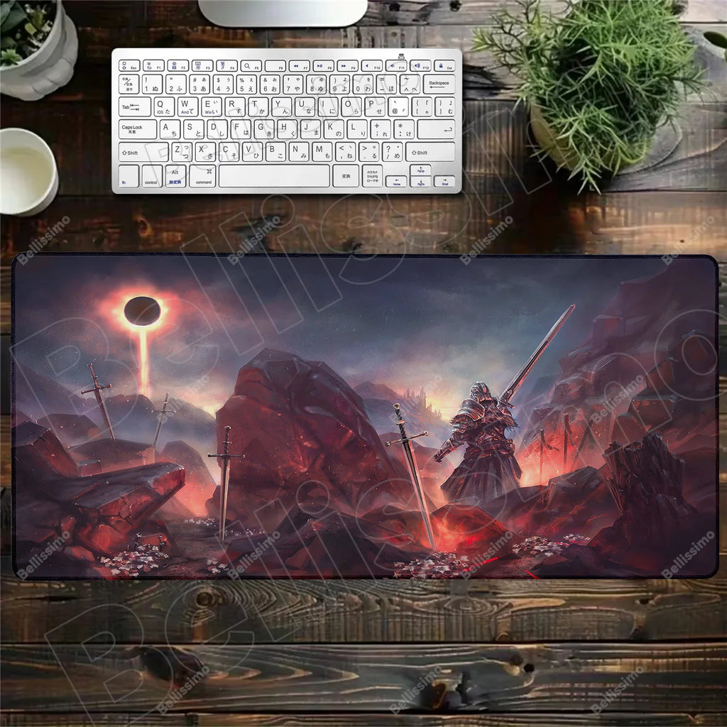Mouse Pad Gamer Custom MousePads keyboard Dark Souls Anti-slip Carpet Laptop Soft Office Mouse Mat Decoration Desktop Mouse Pad