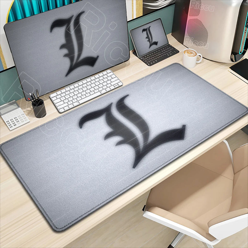 HD Printing New DEATH NOTE Mousepad Large Anime Mouse Pad XXL Oversized Gaming Keyboard Laptop Desk Mats PC Computer Accessories