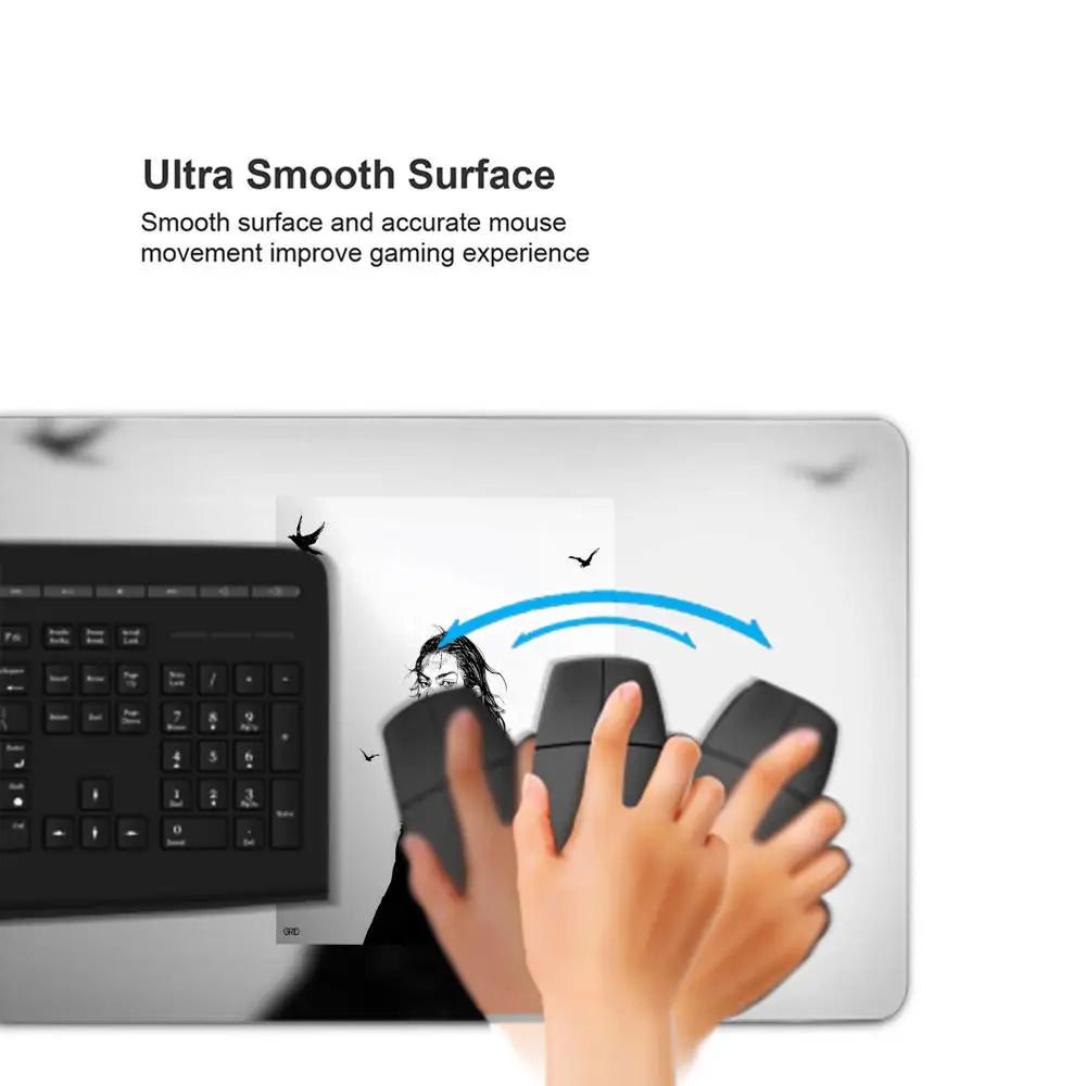 Miyamoto Musashi Vagabond Manga Mousepad Large Gaming Compute Gamer PC Keyboard Mouse Mat