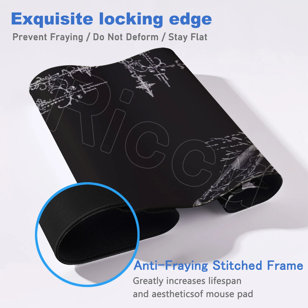 HD Printing New DEATH NOTE Mousepad Large Anime Mouse Pad XXL Oversized Gaming Keyboard Laptop Desk Mats PC Computer Accessories