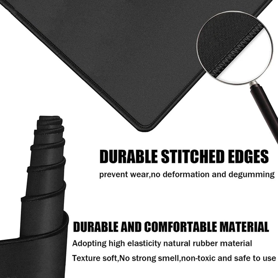 Skyrim Large Gaming Mouse Pad Computer Mousepad PC Gamer Laptop Mouse Mat Office Mausepad XXL Silicone Keyboard Mat Desk Pad