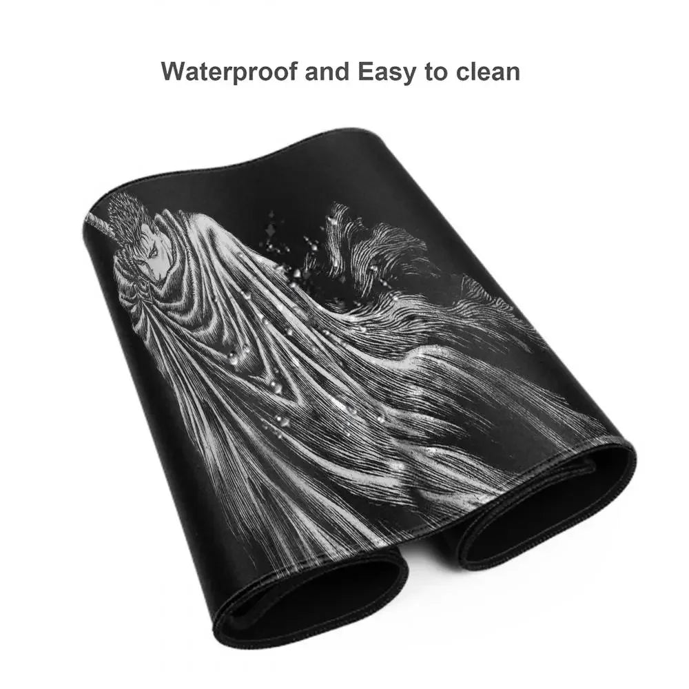 Laptop Mouse Speed Computer Mat Accessories Padmouse Mouse Pad Keyboard in berserk Desk Guts Gamer Big Gaming Guts sword Berserk