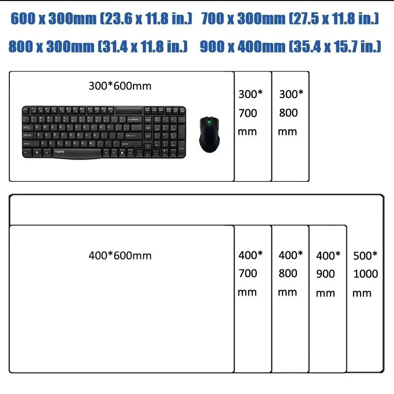 HD Printing New DEATH NOTE Mousepad Large Anime Mouse Pad XXL Oversized Gaming Keyboard Laptop Desk Mats PC Computer Accessories