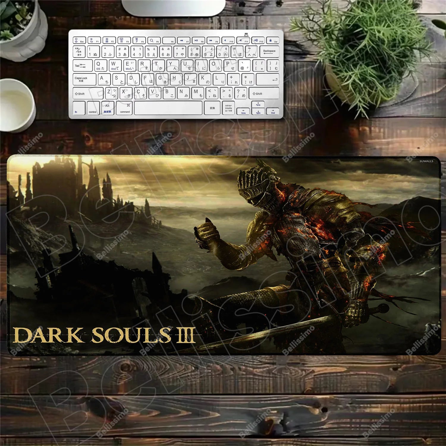 Mouse Pad Gamer Custom MousePads keyboard Dark Souls Anti-slip Carpet Laptop Soft Office Mouse Mat Decoration Desktop Mouse Pad