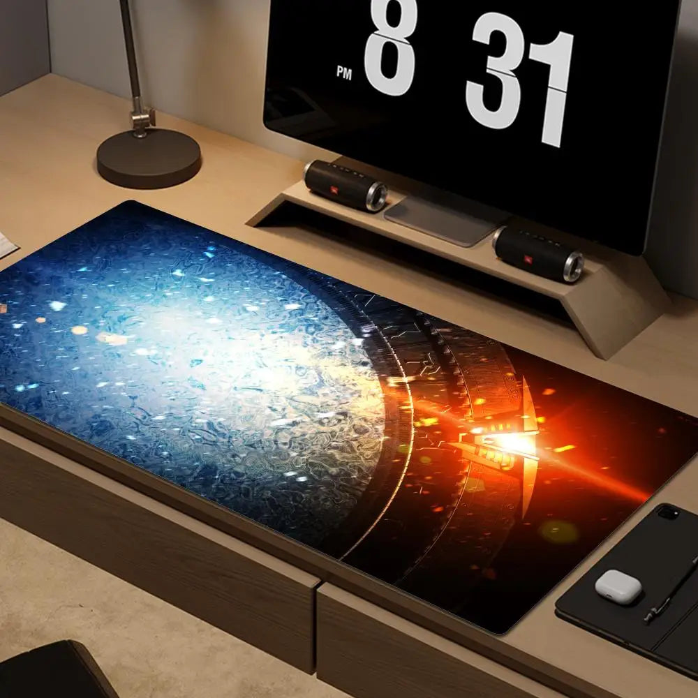 900x400mm Stargate Mouse Pad Fashion Laptop XXL Computer Mouse Mat Gaming Mousepad HD Large XL Gamer Desk Keyboard Play Mat Cool