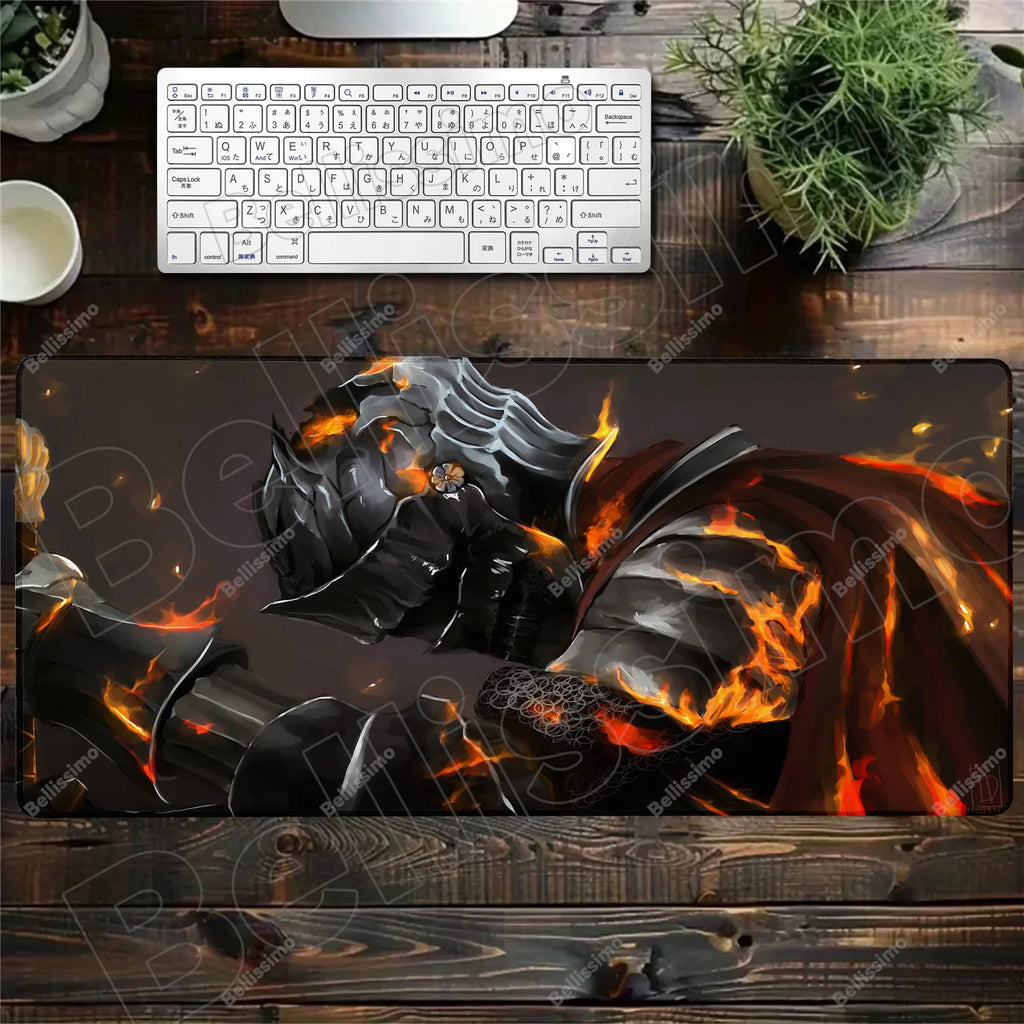 Mouse Pad Gamer Custom MousePads keyboard Dark Souls Anti-slip Carpet Laptop Soft Office Mouse Mat Decoration Desktop Mouse Pad