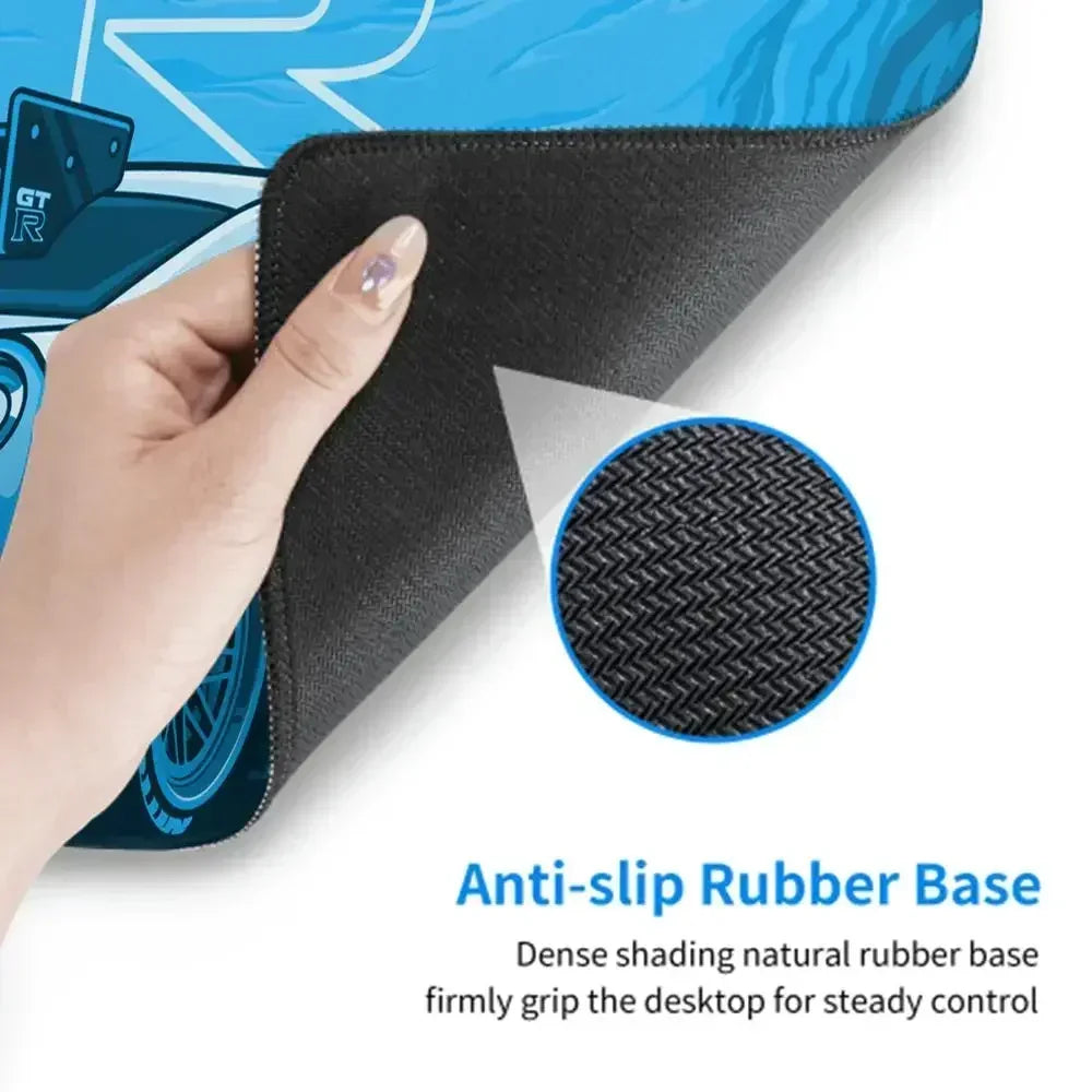 ftvae New Arrivals Sports Car Mouse Pad XXL Gaming Accessories Office Gamer Keyboard Desk Mat Non-Slip Laptop Large Anime GTR Mo