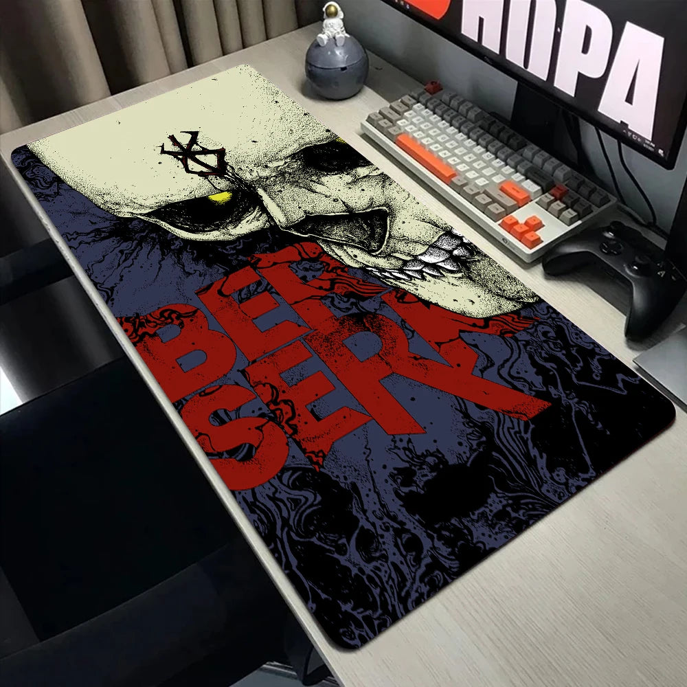 Laptop Mouse Speed Computer Mat Accessories Padmouse Mouse Pad Keyboard in berserk Desk Guts Gamer Big Gaming Guts sword Berserk