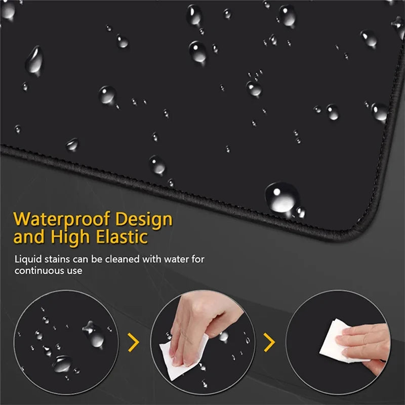 Gaming Mouse Pad 900x400 PC P-pikachu Gamer Cabiner Keyboard Rug XXL P-pokemonS Desktop Mouse Mat Carpet Kawaii Rubber Mousepad