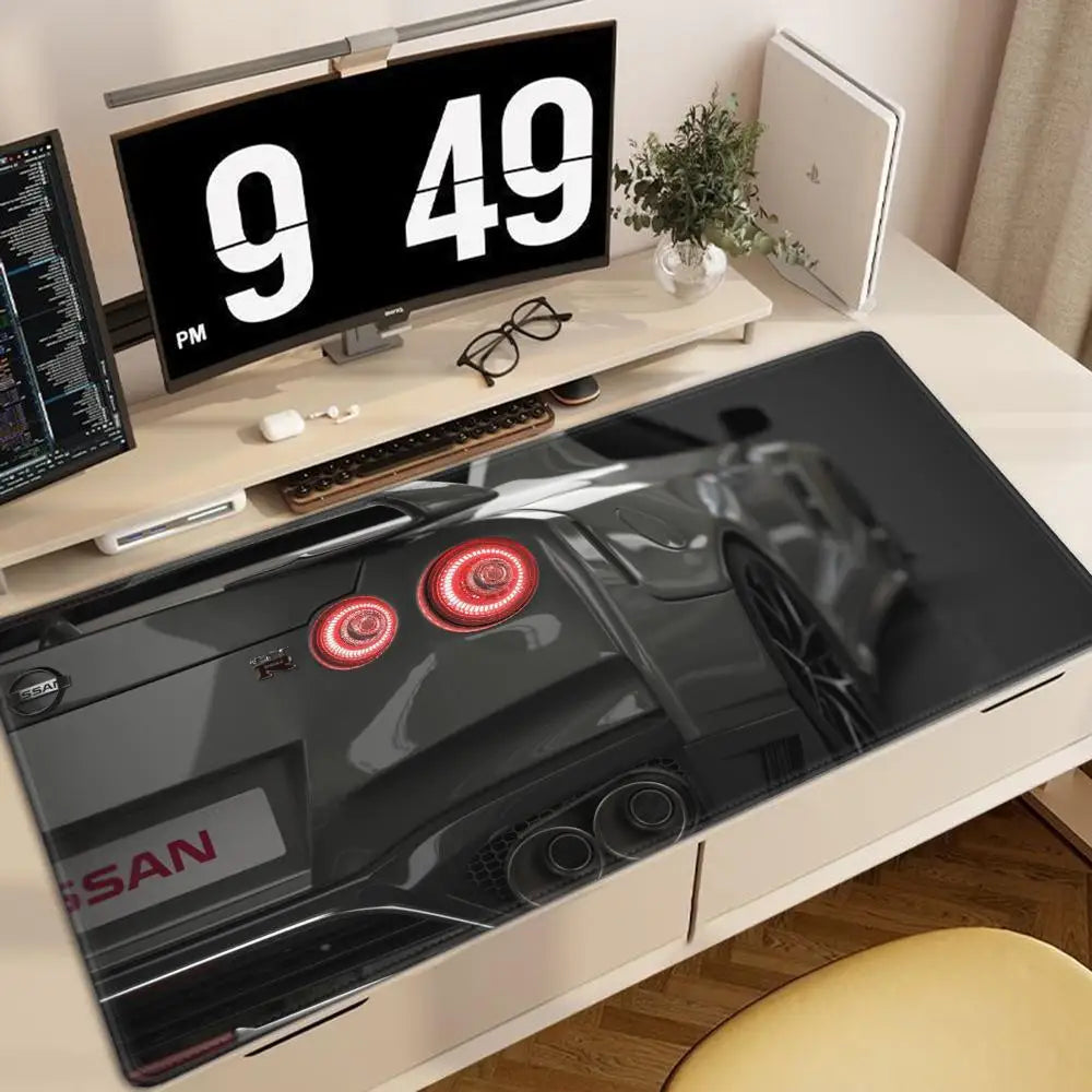 Racing GTR Sports Car Mousepad Cartoon Lockedge Large Gaming Mouse Pad Computer Gamer Keyboard Mouse Mat Desk For PC Desk Pad