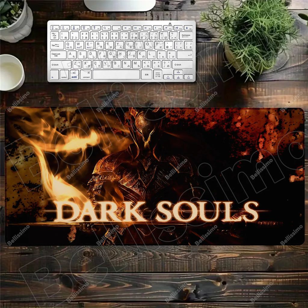 Mouse Pad Gamer Custom MousePads keyboard Dark Souls Anti-slip Carpet Laptop Soft Office Mouse Mat Decoration Desktop Mouse Pad