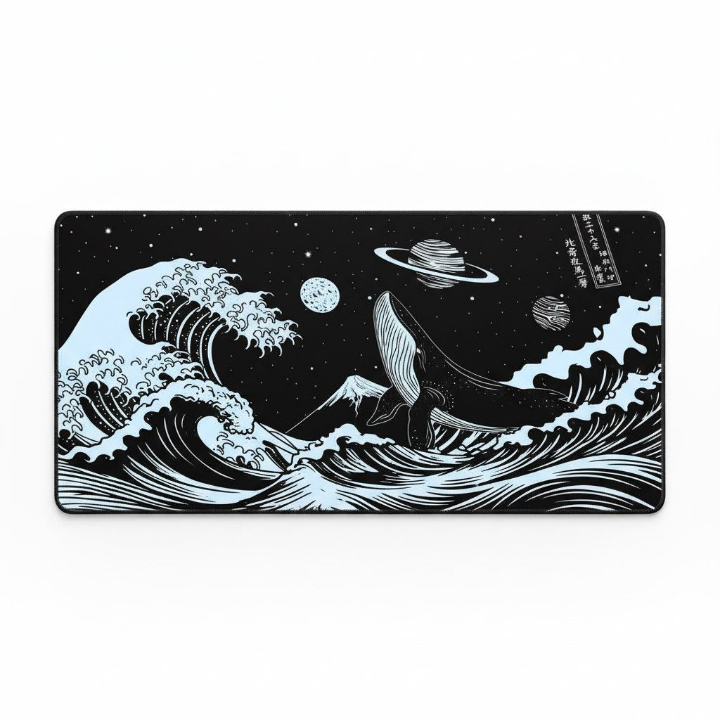 Computer Art Mouse Pad Japan The Great Wave of Kanagawa Large Gaming Mousepad Gamer XL Rubber Otaku Keyboard Pad Laptop Desk Mat
