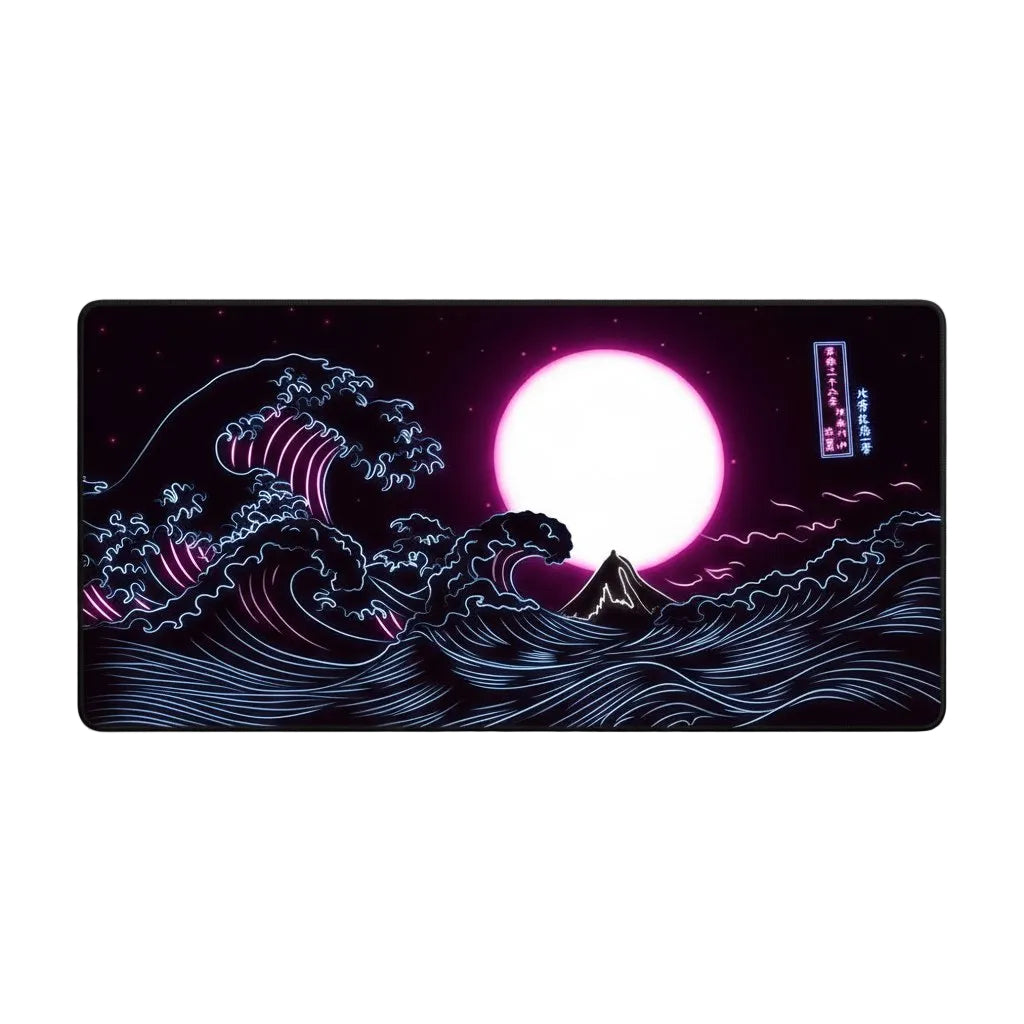 Computer Art Mouse Pad Japan The Great Wave of Kanagawa Large Gaming Mousepad Gamer XL Rubber Otaku Keyboard Pad Laptop Desk Mat