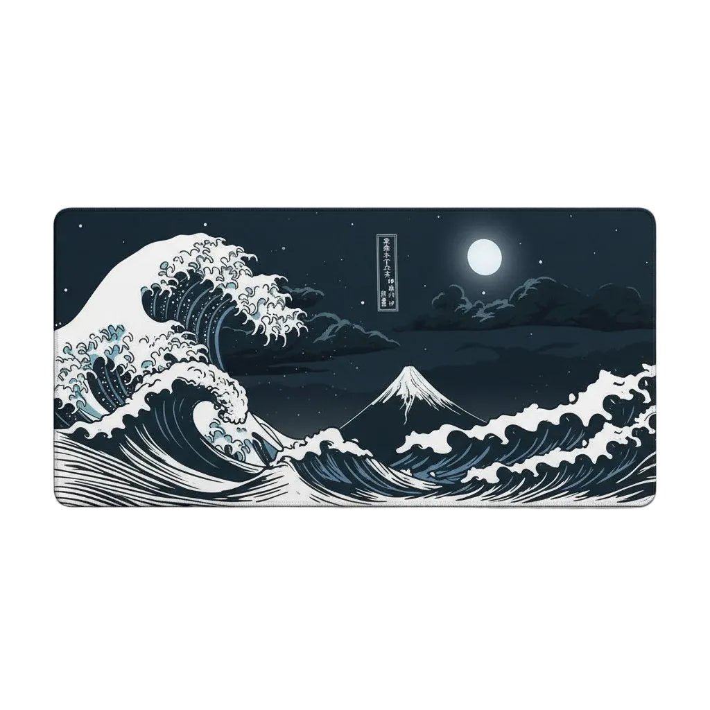 Computer Art Mouse Pad Japan The Great Wave of Kanagawa Large Gaming Mousepad Gamer XL Rubber Otaku Keyboard Pad Laptop Desk Mat